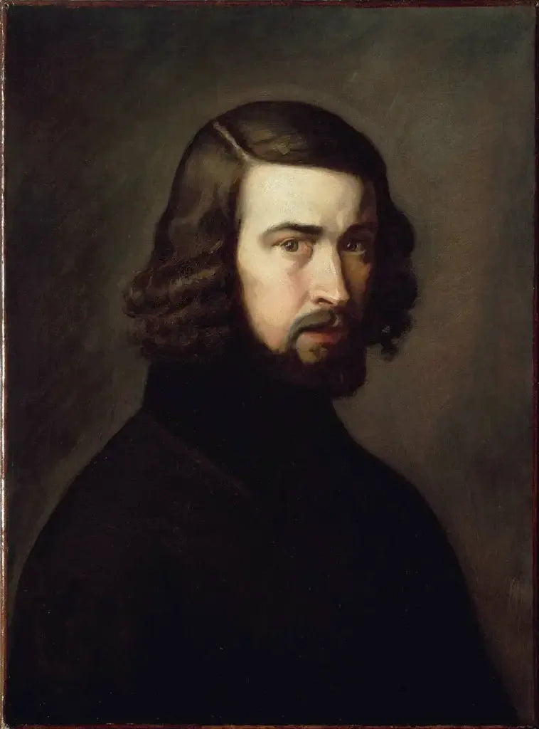 Självporträtt - Jean-François Millet