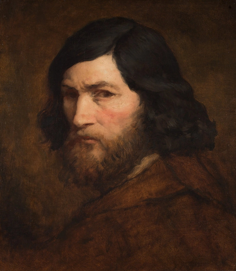 Självporträtt - Jean-François Millet