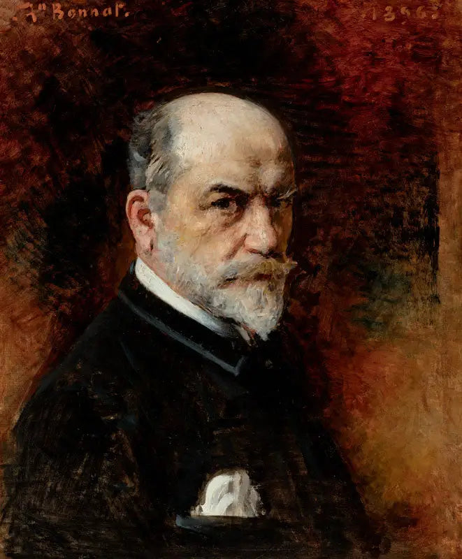 Självporträtt - Léon Bonnat