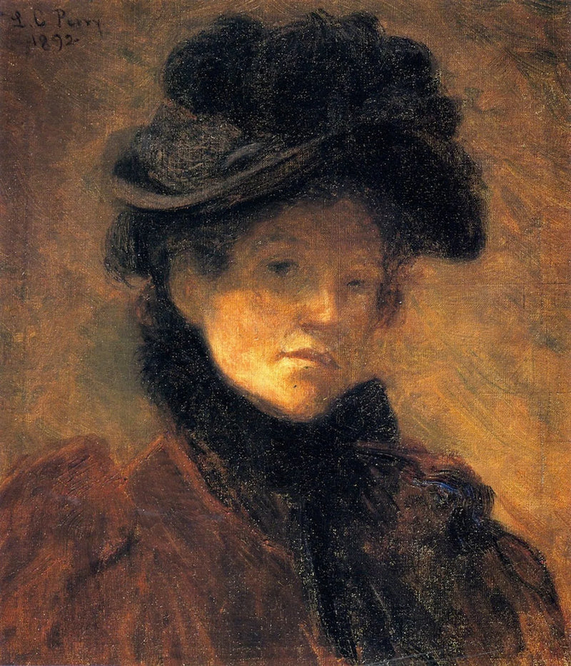 Självporträtt - Lilla Cabot Perry
