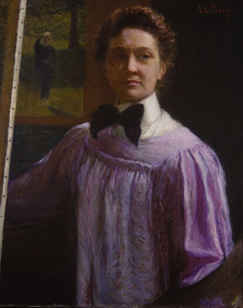 Självporträtt - Lilla Cabot Perry