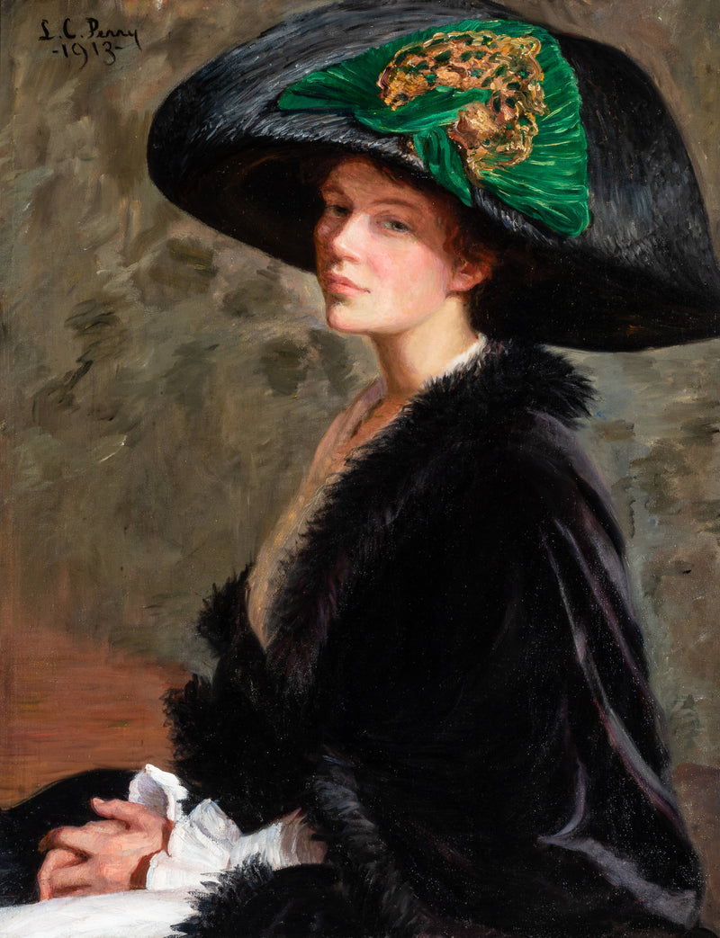 Självporträtt - Lilla Cabot Perry