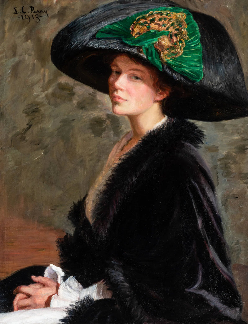 Självporträtt - Lilla Cabot Perry