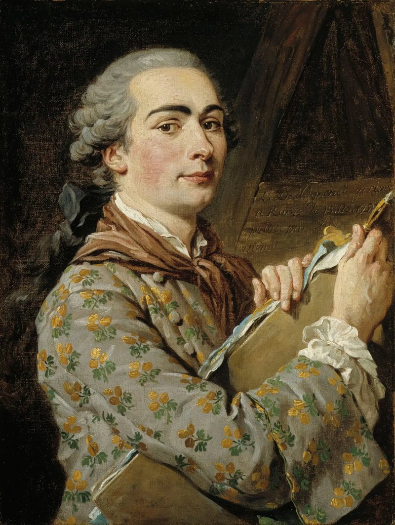 Självporträtt - Louis Jean François Lagrenée