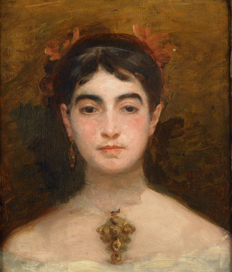 Självporträtt - Marie Bracquemond