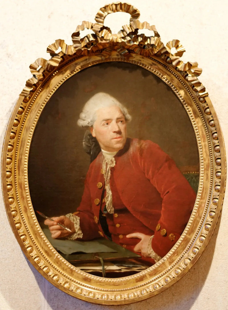 Självporträtt - Nicolas-Bernard Lépicié