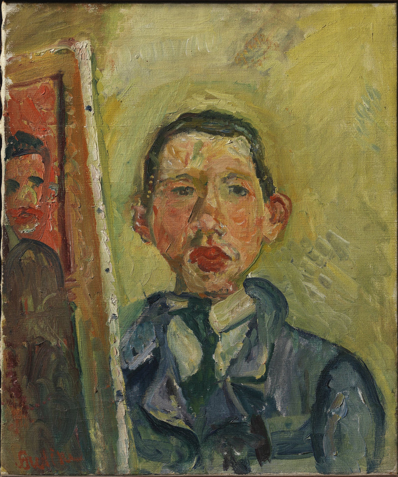 Självporträtt av Chaïm Soutine - Chaim Soutine