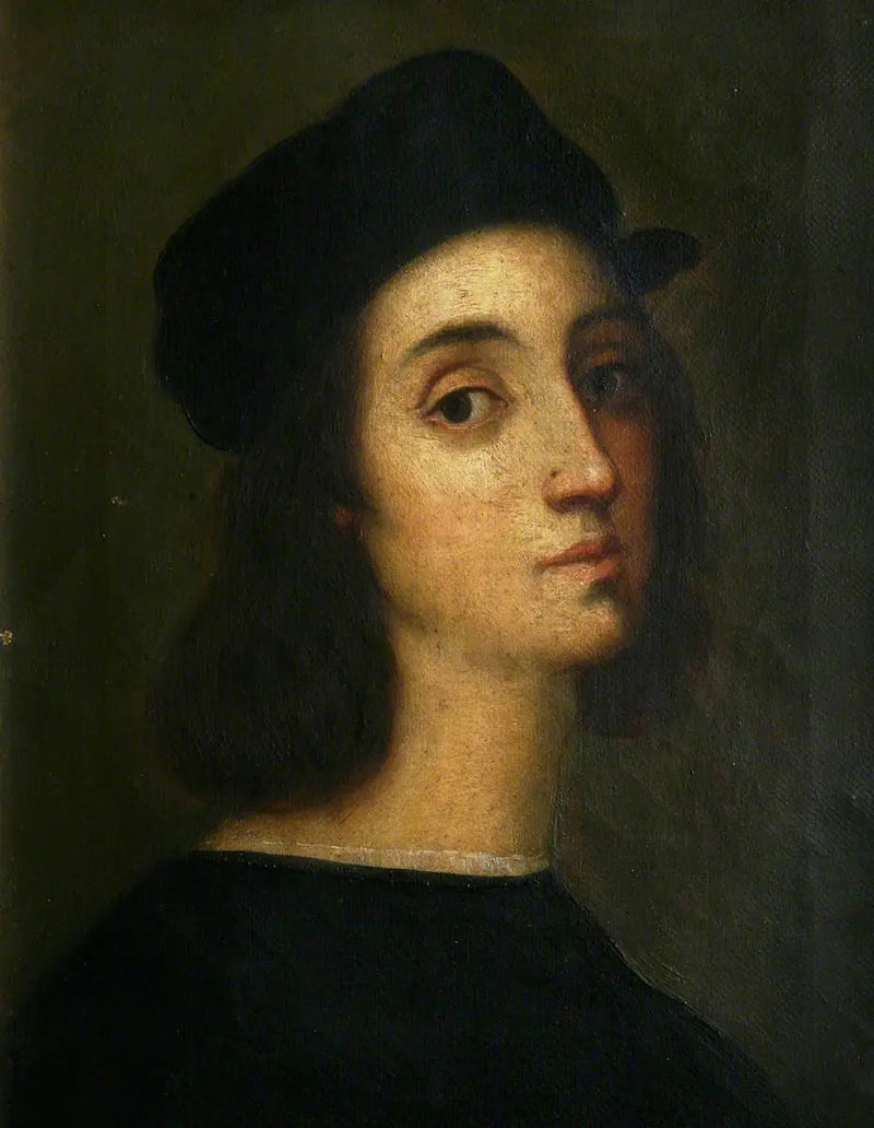 Självporträtt - Raphaël Sanzio