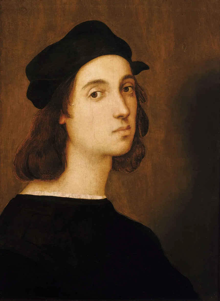 Självporträtt - Raphaël Sanzio