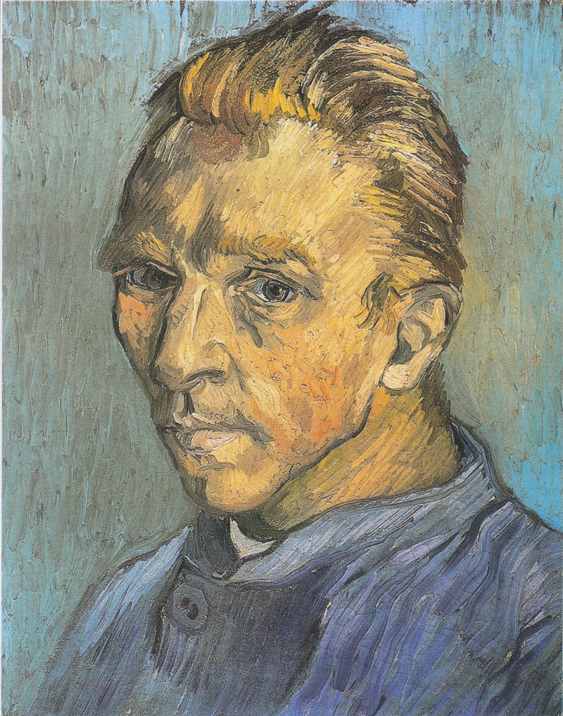 Porträtt av konstnären utan skägg - Vincent van Gogh