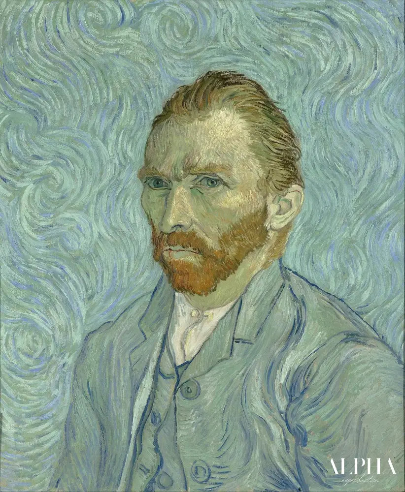 Autoportrait - Van Gogh - Reproductions de tableaux et peintures haut de gamme