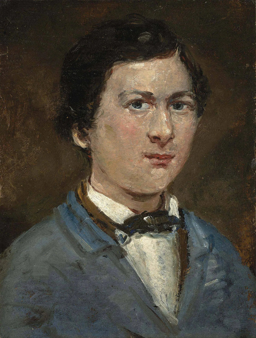 Självporträtt omkring 1818-1821 - Jean-Baptiste Camille Corot