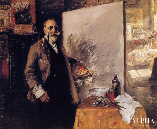 Self Portrait - William Merritt Chase - Reproductions de tableaux et peintures haut de gamme