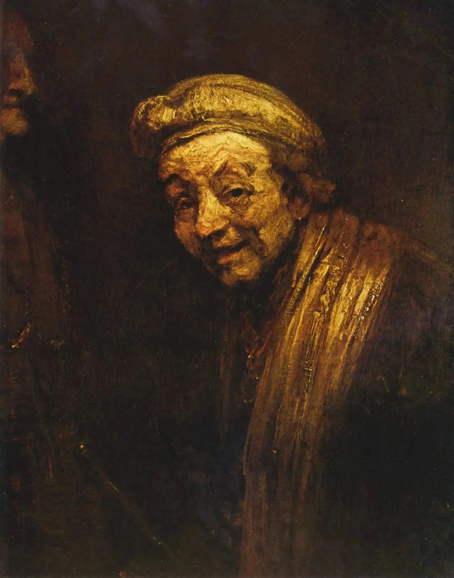 Självporträtt i Zeuxis - Rembrandt