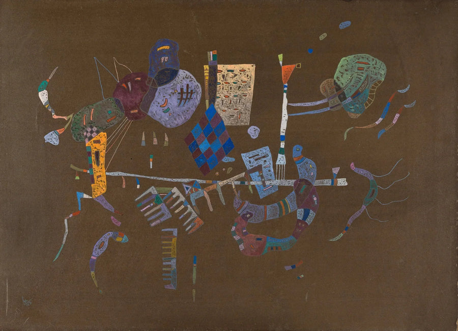 Runt linjen - Vassily Kandinsky