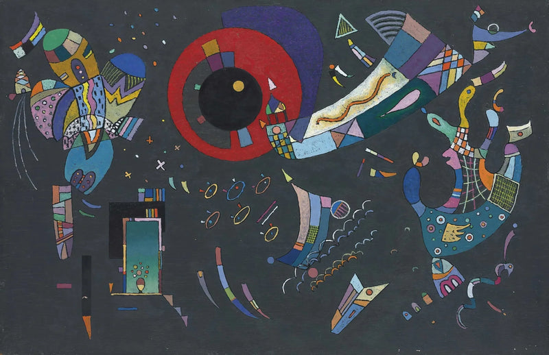 Runt cirkeln - Vassily Kandinsky