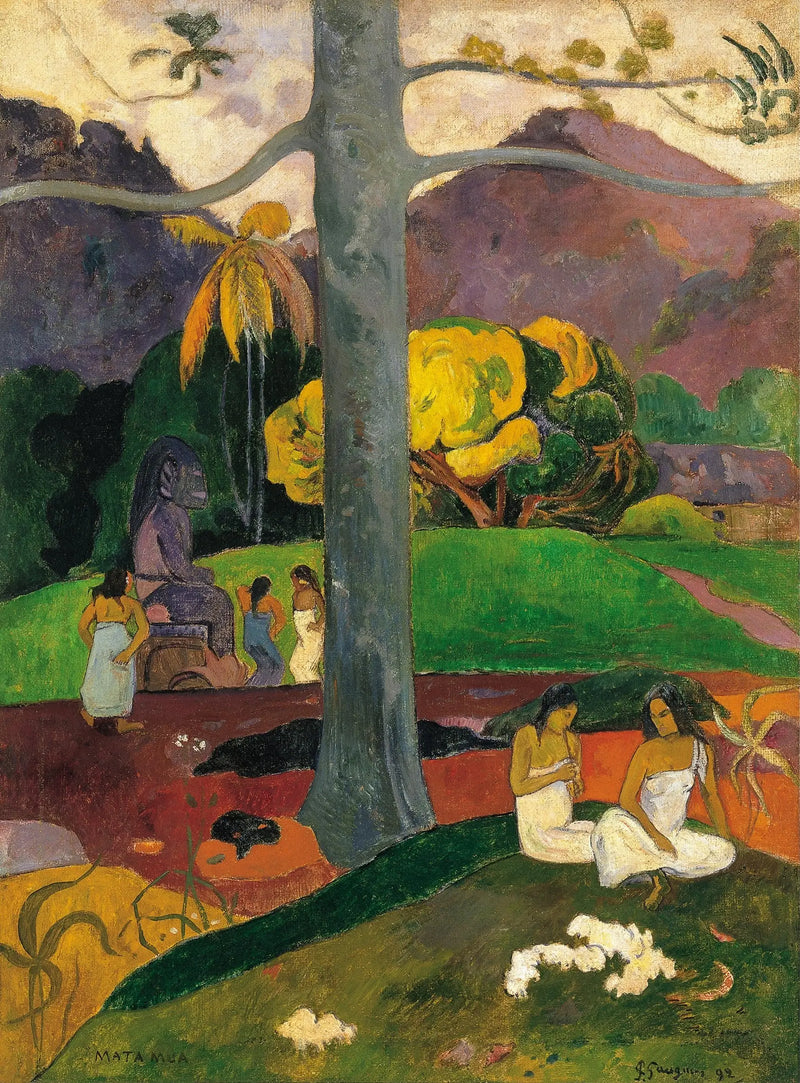 En gång - Paul Gauguin
