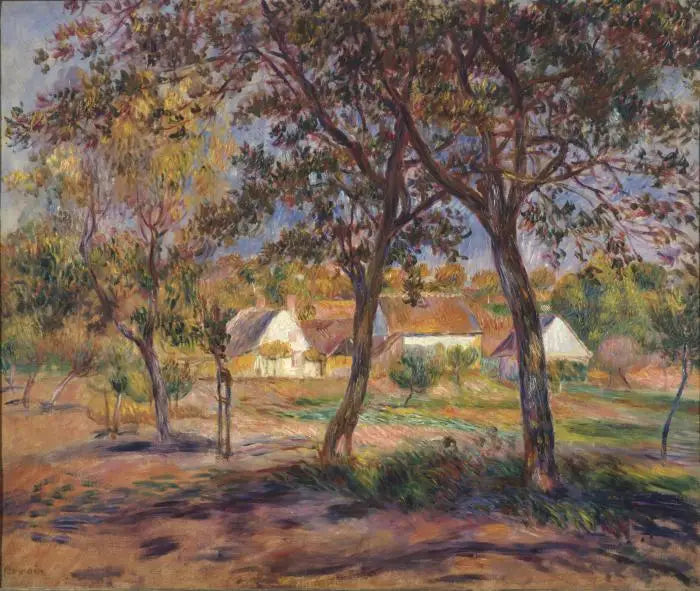 I närheten av Pont-Aven - Pierre-Auguste Renoir