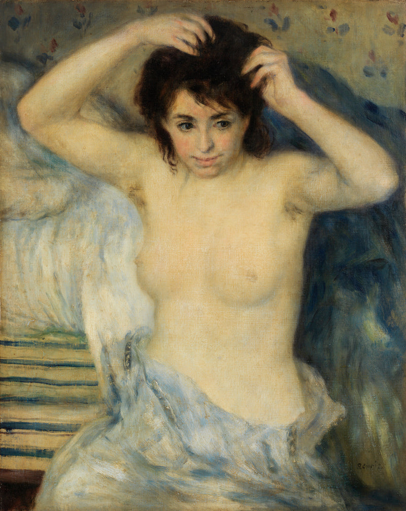 Före badet - Pierre-Auguste Renoir