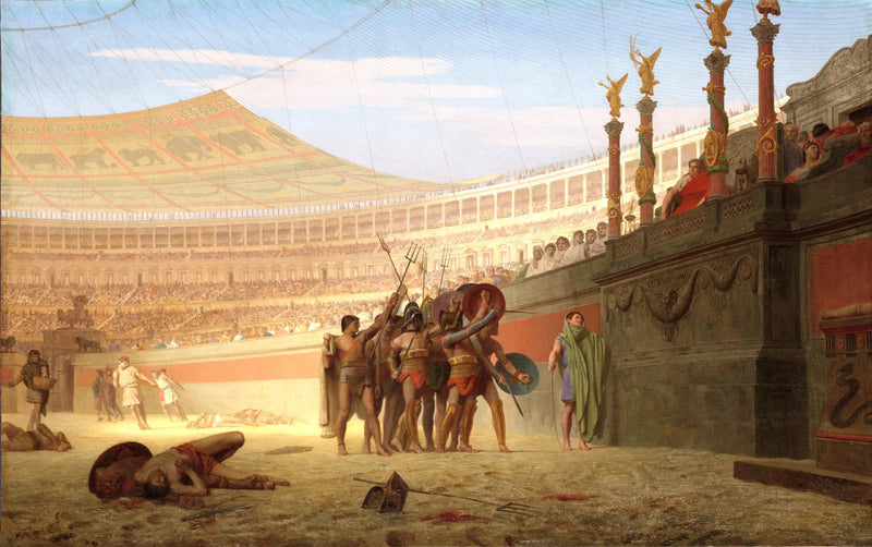 Ave César, morituri te salutant - Jean-Léon Gérôme