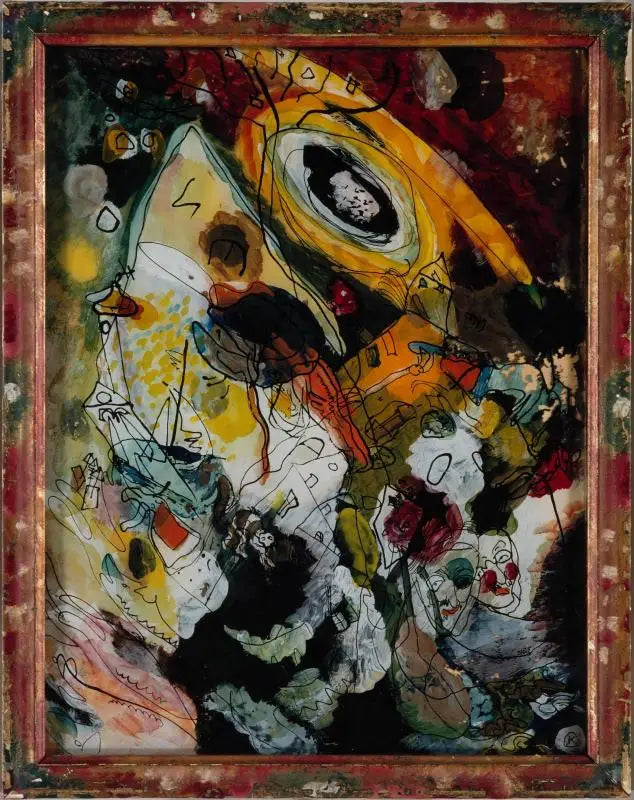 Med näsbygel - Vassily Kandinsky