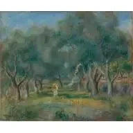 Olivernas allé - Pierre-Auguste Renoir