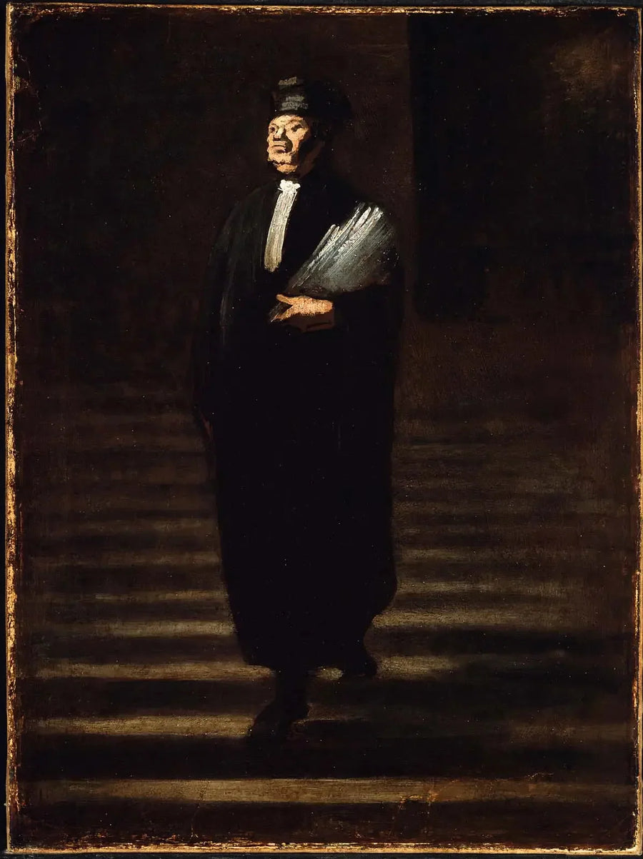 Triumferande advokat - Honoré Daumier