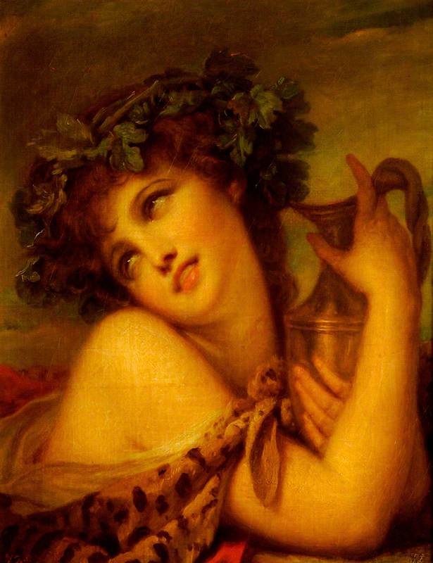 Bacchant med amfora - Jean-Baptiste Greuze