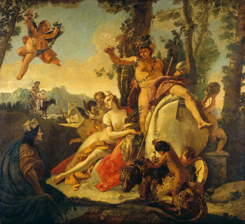 Bacchus och Ariadne - Giovanni Battista Tiepolo