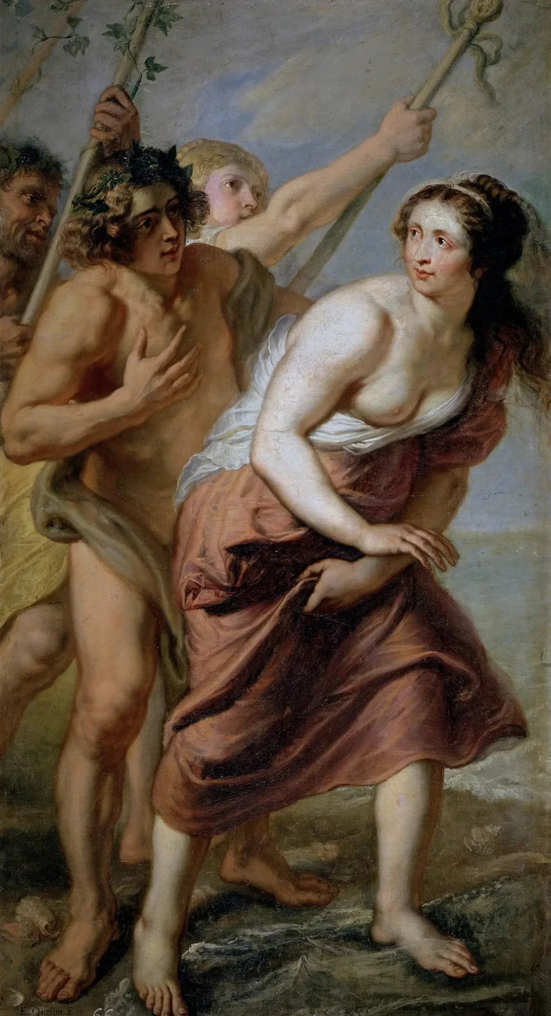 Bacchus och Ariadne - Peter Paul Rubens