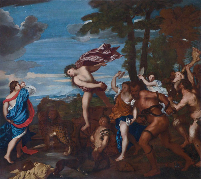 Bacchus och Ariadne - Pietro da Cortona
