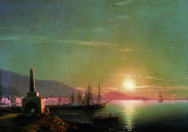 Theodosiabukten, soluppgång - Ivan Aïvazovski