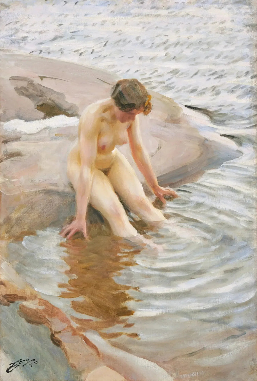 Badning - Anders Zorn