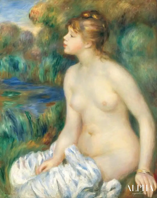 Baigneur de Pierre-Auguste Renoir - Reproductions de tableaux et peintures haut de gamme