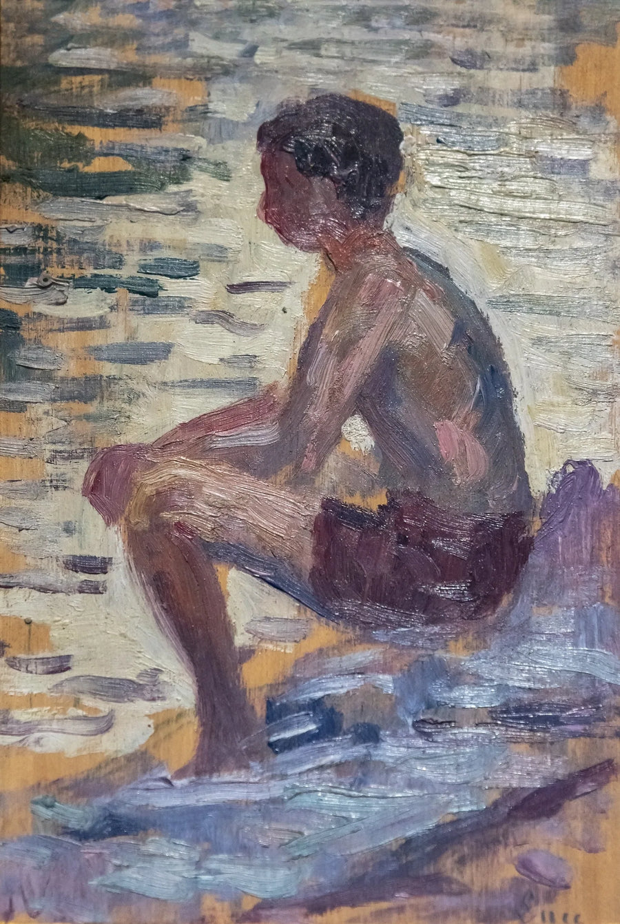Baigneur - Maximilien Luce