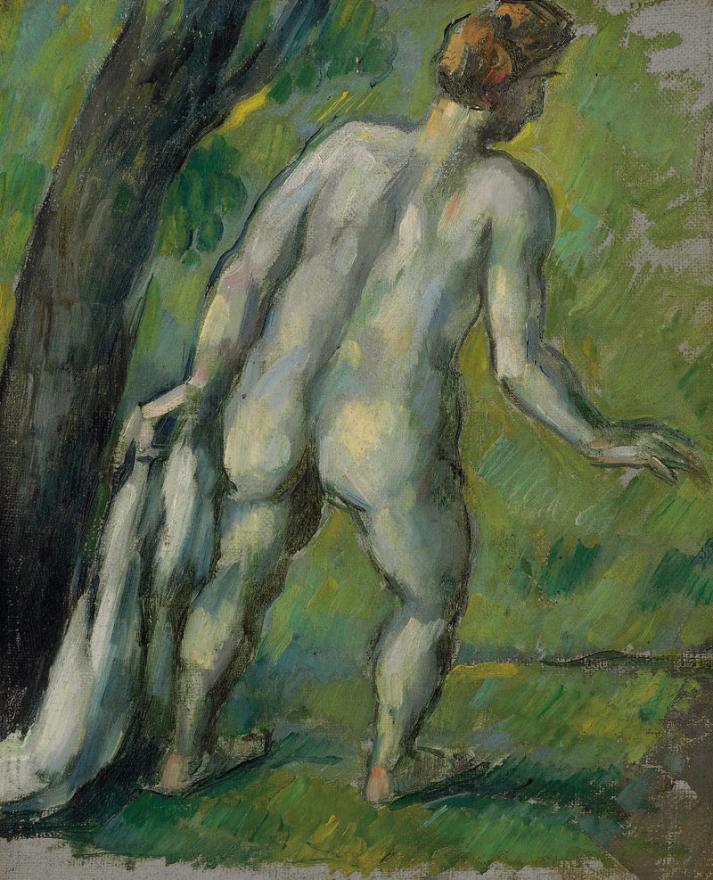 Badare, sedd bakifrån - Paul Cézanne