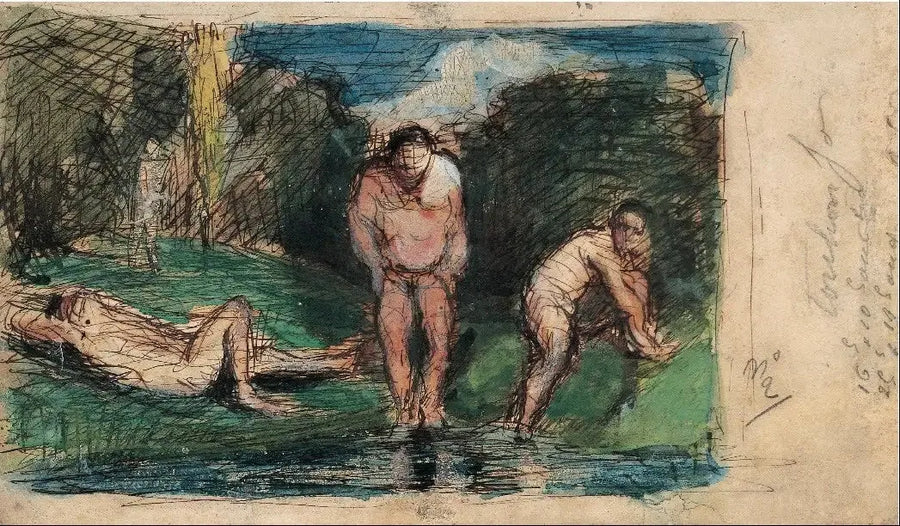 Badare i vila - Paul Cézanne