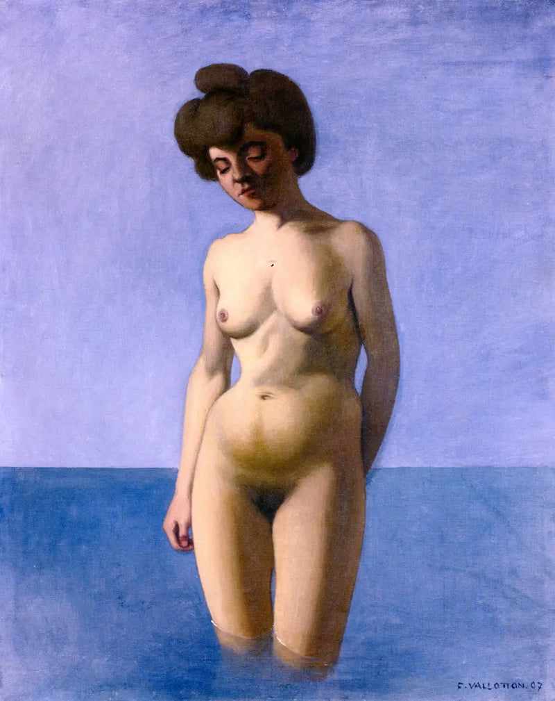 Ansiktsbadare - Félix Vallotton