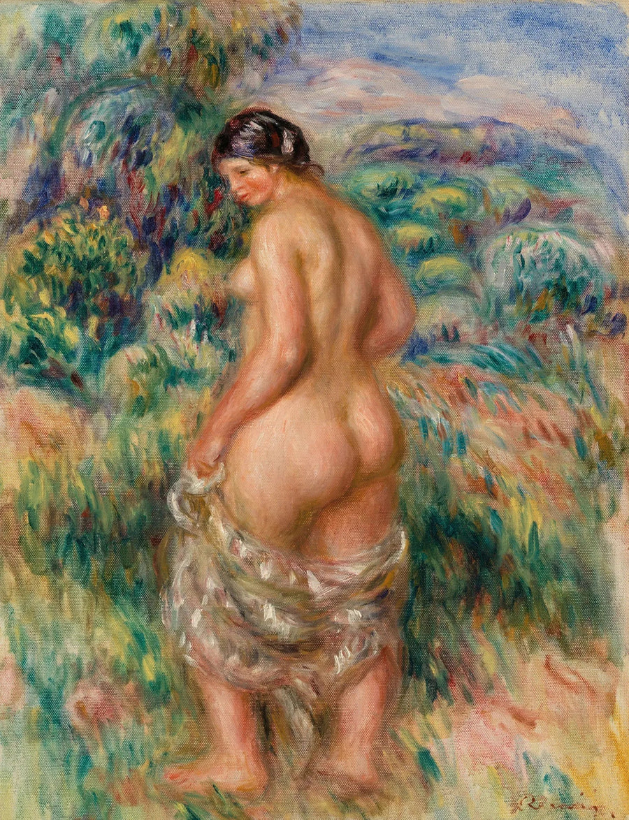 Stående badande - Pierre-Auguste Renoir