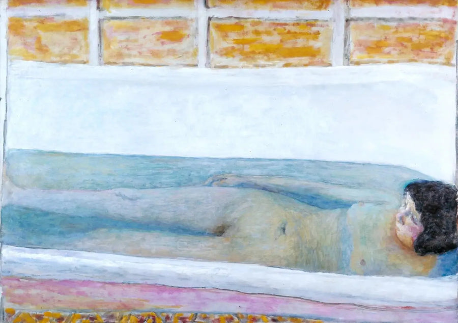 Badkar (Baden) - Pierre Bonnard