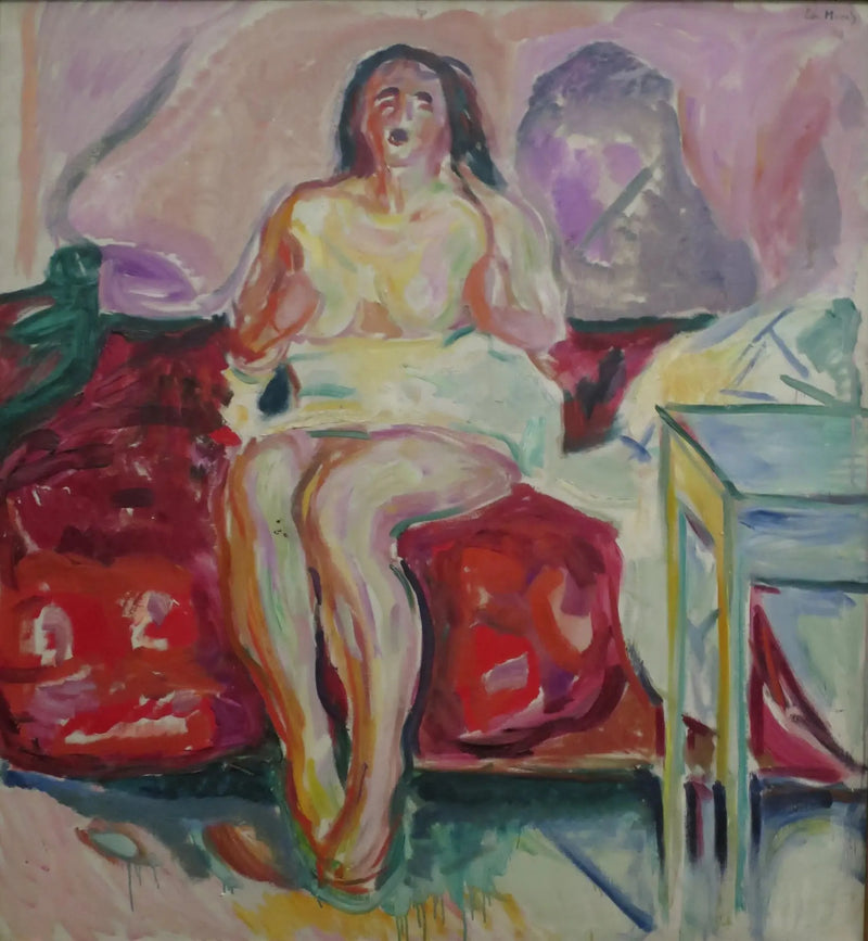 Morgongäspning - Edvard Munch