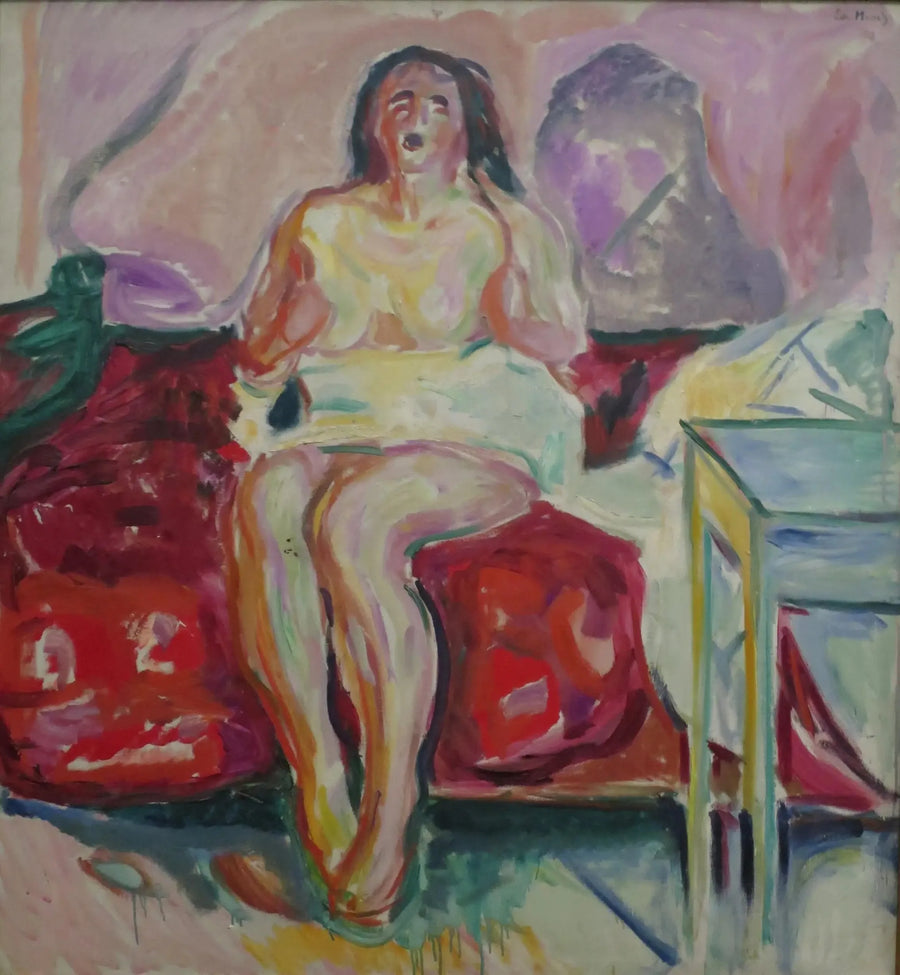 Morgongäspning - Edvard Munch