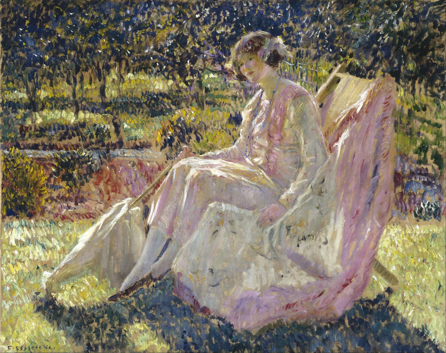 Solstol - Frederick Carl Frieseke