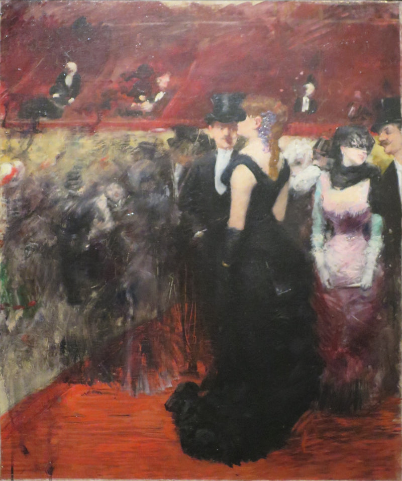 Bal på Operan i Paris - Jean-Louis Forain