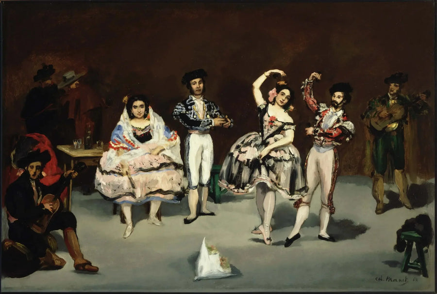 Spansk balett - Édouard Manet