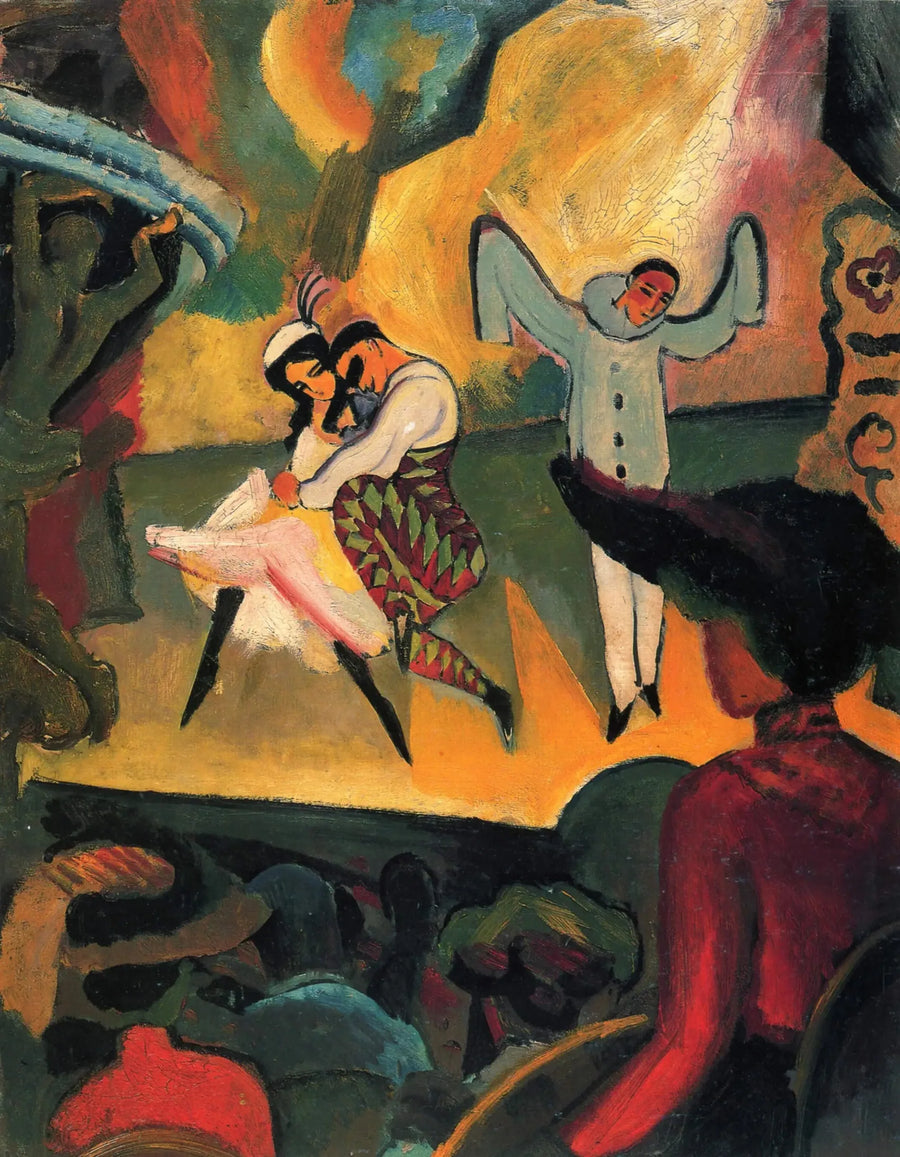 Rysk balett I - August Macke