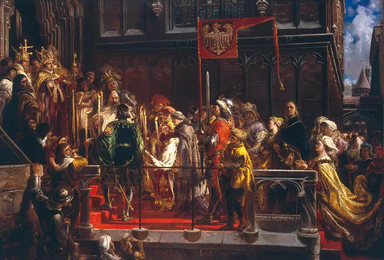 Dopet av Ladislas från Varna 18.II.1425 - Jan Matejko