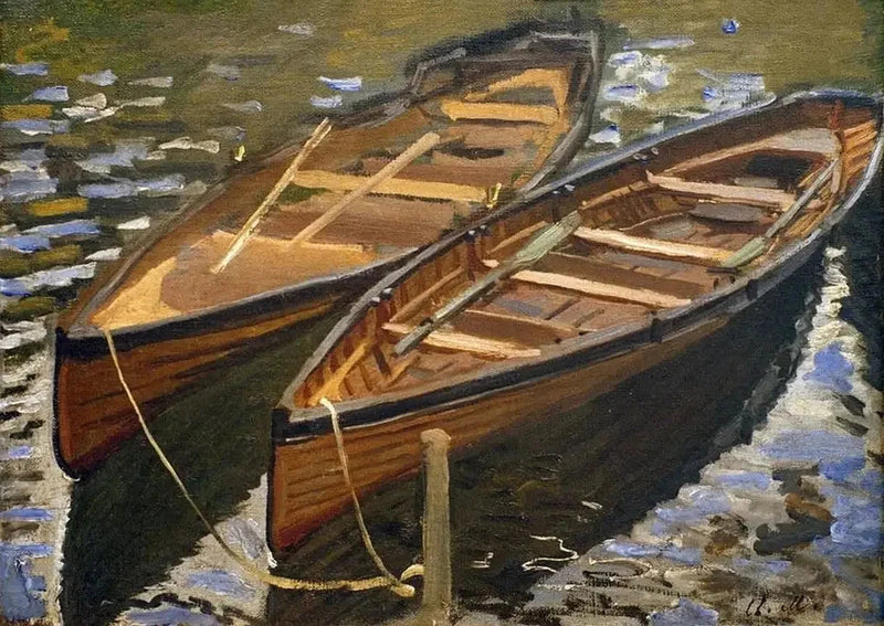 Båtar W137 - Claude Monet