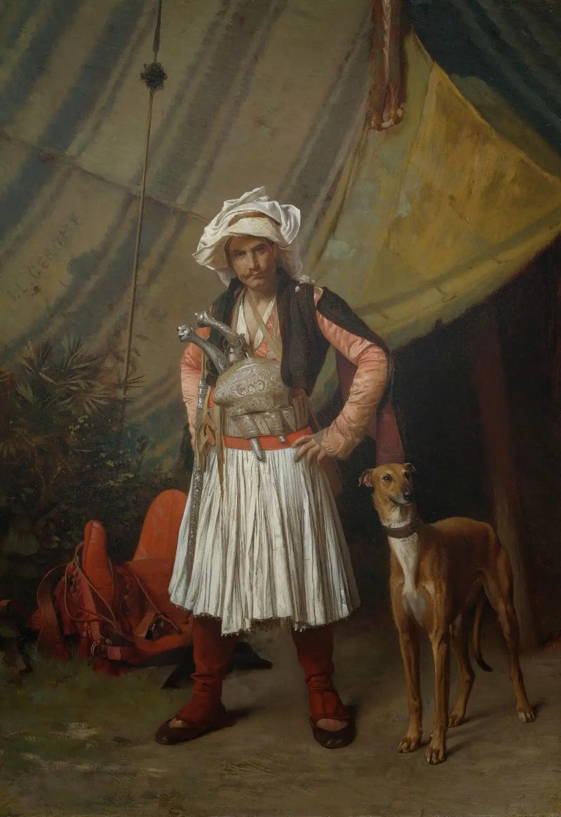 Bashi-Bouzouk och hans hund - Jean-Léon Gérôme