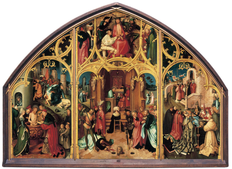 San Paolo-basilikan utanför murarna - Hans Holbein den äldre